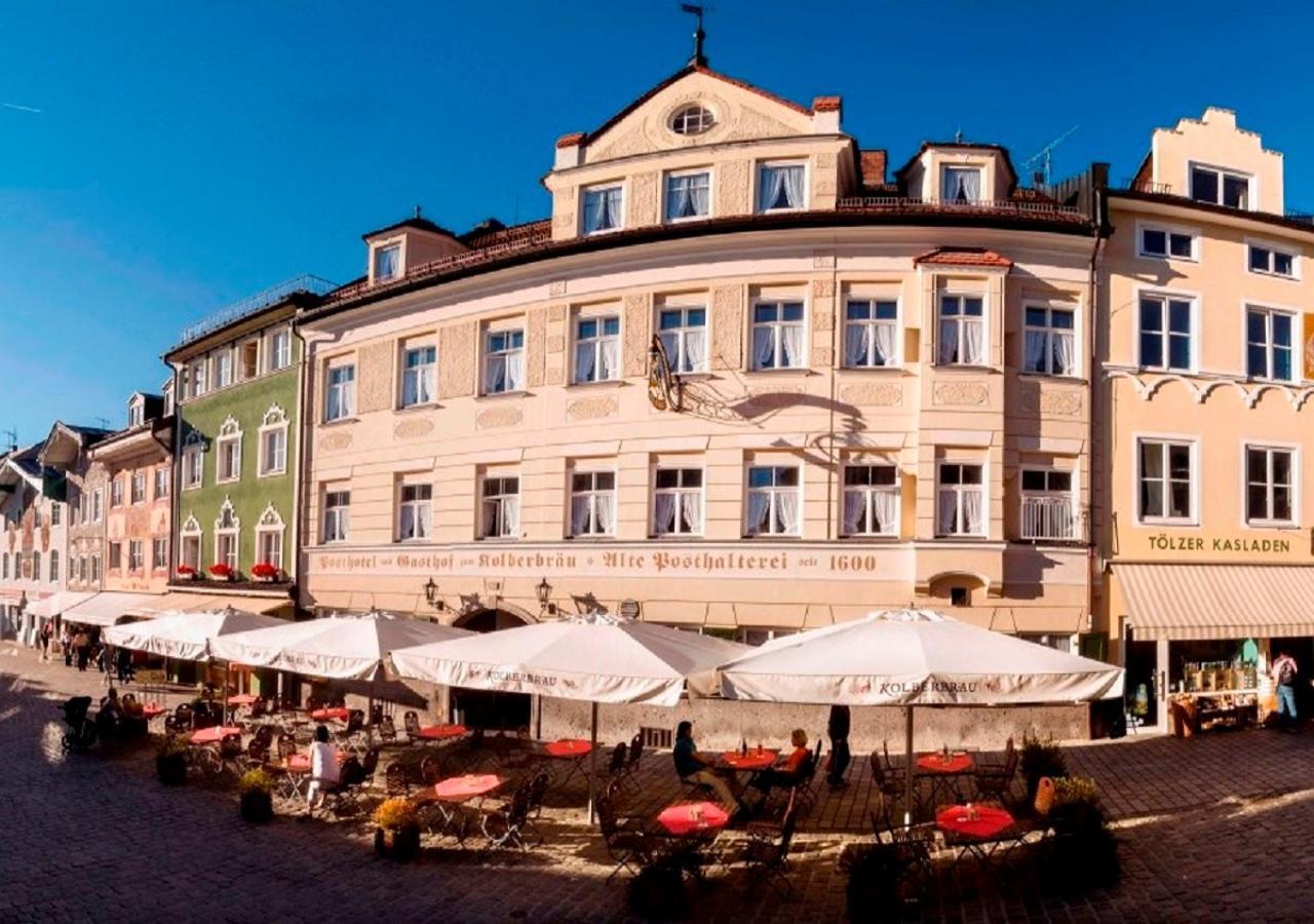Posthotel Kolberbräu Bad Tölz Exteriör bild