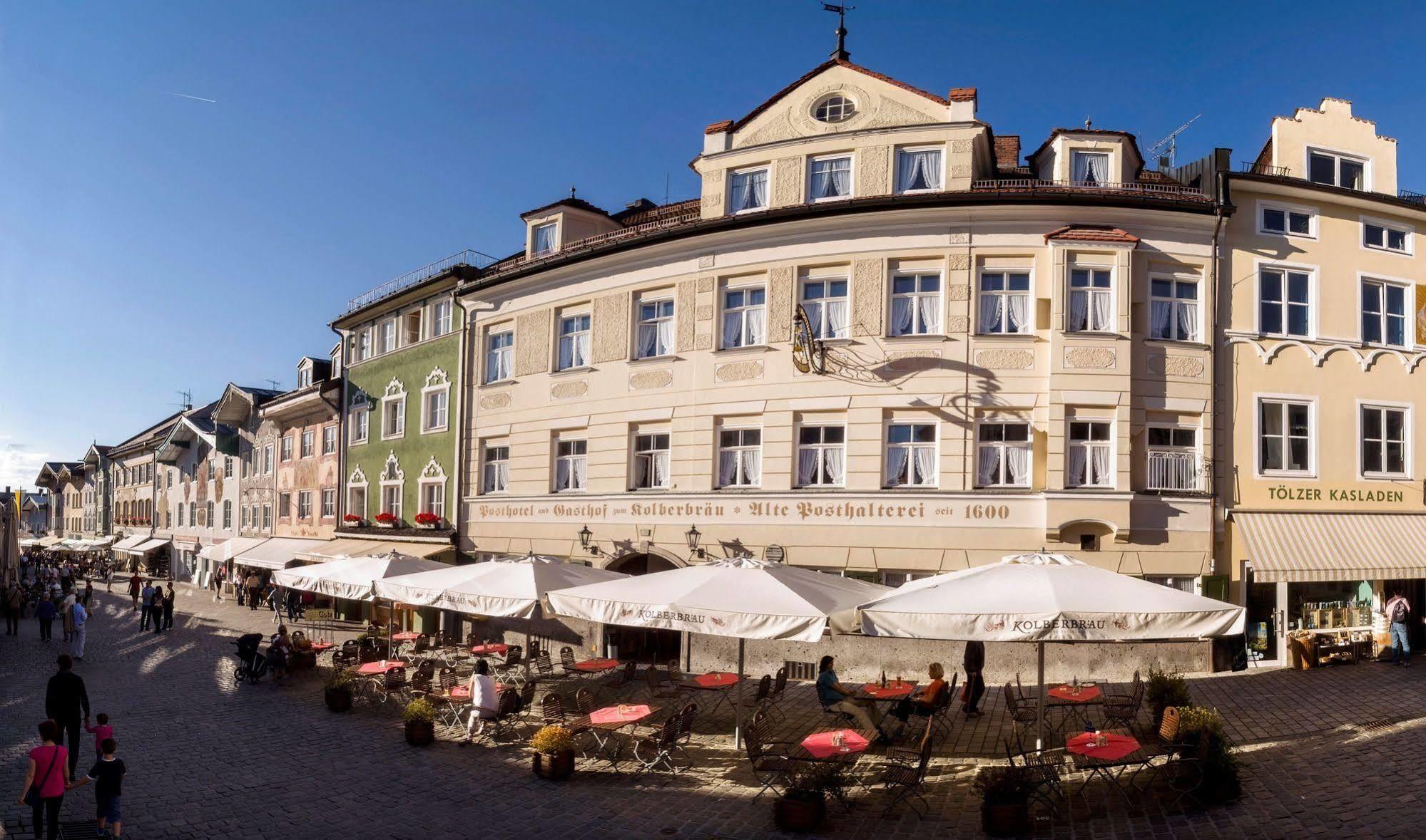Posthotel Kolberbräu Bad Tölz Exteriör bild